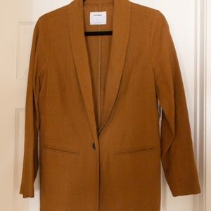 NWT Old Navy Linen-blend Blazer - SIZE SMALL